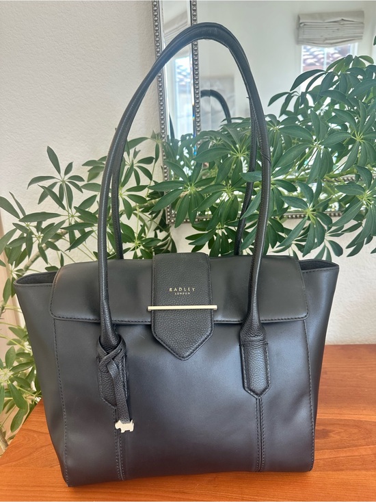 RADLEY LONDON Handbags - Radley London Palace Street Large Leather Tote Bag | Black Work Purse